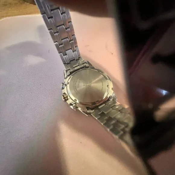 Seiko Silver and Gold Luxury Bag